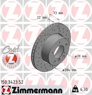 Brake Disc (150.3423.52)