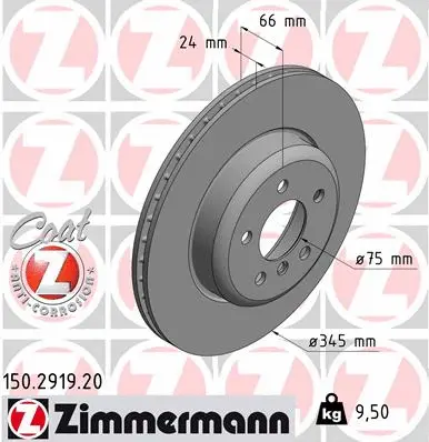 Brake Disc (150.2919.20)