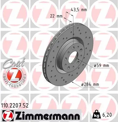Brake Disc (110.2207.52)