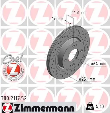 Brake Disc (380.2117.52)