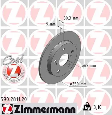 Brake Disc (590.2811.20)