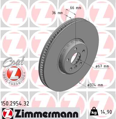 Brake Disc (150.2954.32)