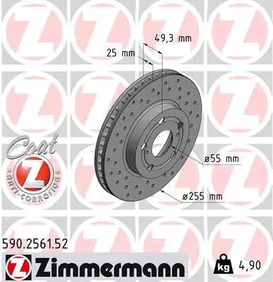 Brake Disc (590.2561.52)