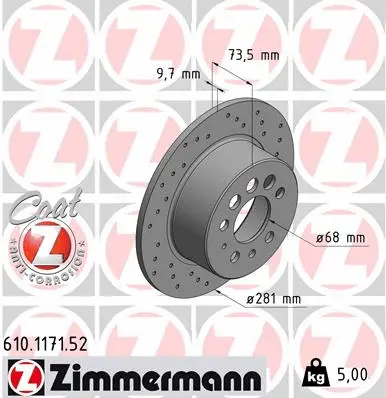 Brake Disc (610.1171.52)