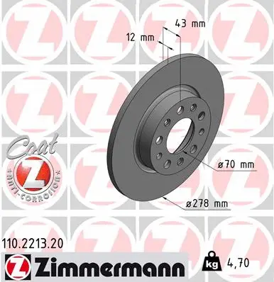 Brake Disc (110.2213.20)