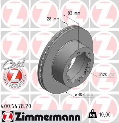 Brake Disc (400.6478.20)