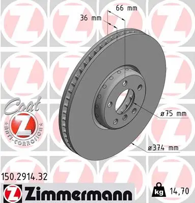 Brake Disc (150.2914.32)