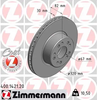 Brake Disc (400.1421.20)