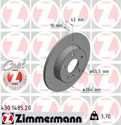 Brake Disc (430.1485.20)