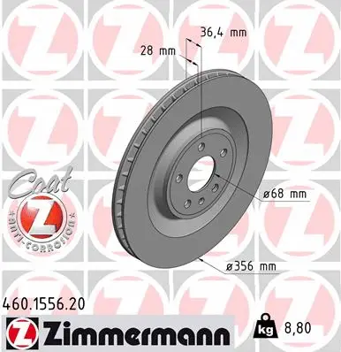 Brake Disc (460.1556.20)