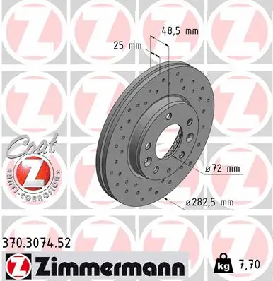 Brake Disc (370.3074.52)