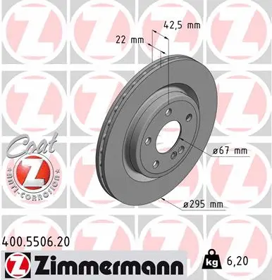 Brake Disc (400.5506.20)