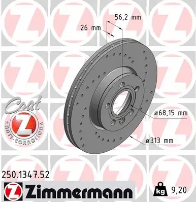 Brake Disc (250.1347.52)