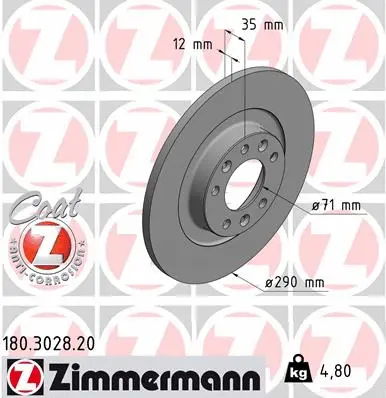 Brake Disc (180.3028.20)