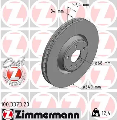 Brake Disc (100.3373.20)