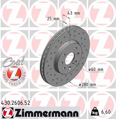 Brake Disc (430.2606.52)