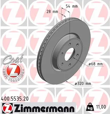 Brake Disc (400.5535.20)