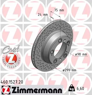 Brake Disc (460.1527.20)