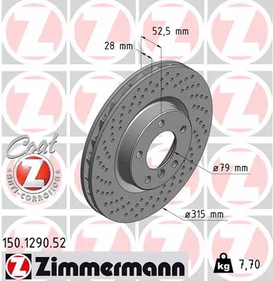 Brake Disc (150.1290.52)