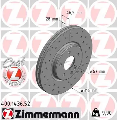 Brake Disc (400.1436.52)