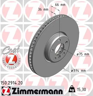 Brake Disc (150.2914.20)