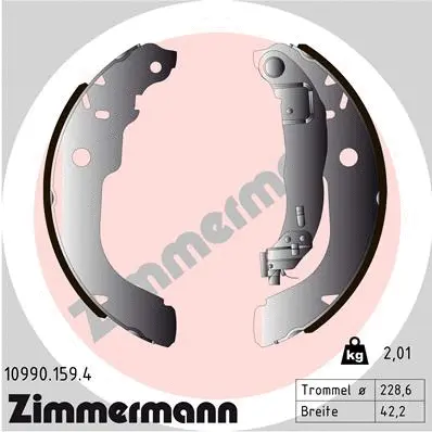 Brake Shoe Set (10990.159.4)