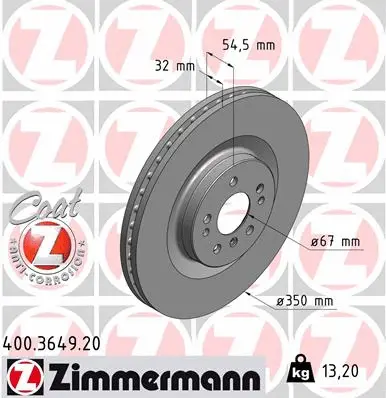 Brake Disc (400.3649.20)