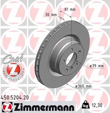 Brake Disc (450.5204.20)
