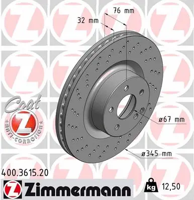 Brake Disc (400.3615.20)