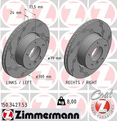 Brake Disc (150.3427.53)