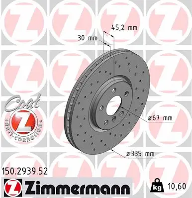 Brake Disc (150.2939.52)