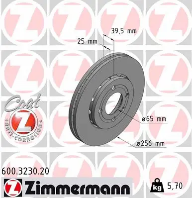 Brake Disc (600.3230.20)