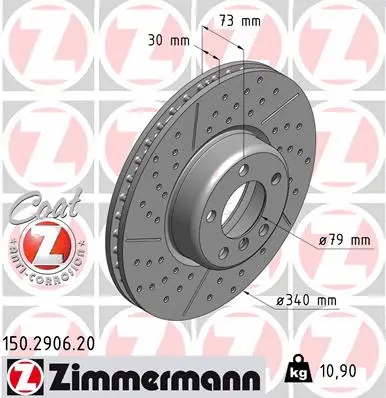 Brake Disc (150.2906.20)
