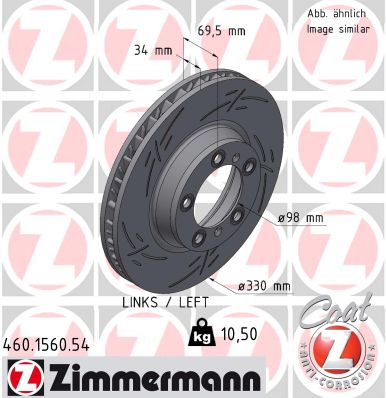 Brake Disc (460.1560.54)