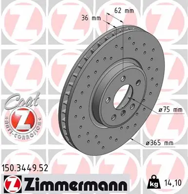 Brake Disc (150.3449.52)