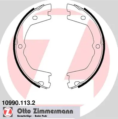 Brake Shoe Set, parking brake (10990.113.2)