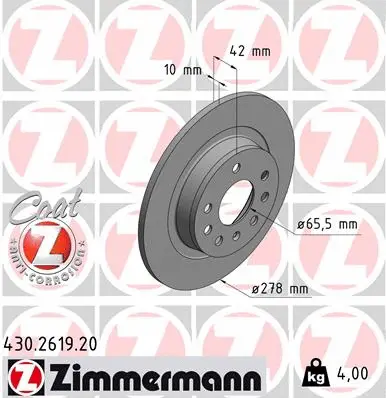 Brake Disc (430.2619.20)