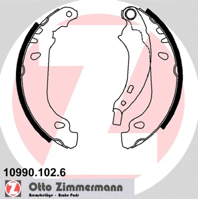 Brake Shoe Set (10990.102.6)