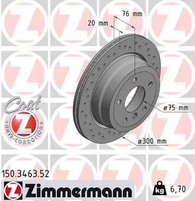 Brake Disc (150.3463.52)