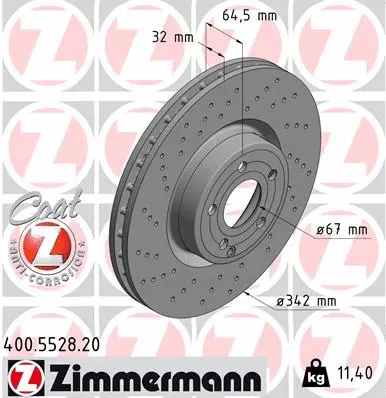 Brake Disc (400.5528.20)