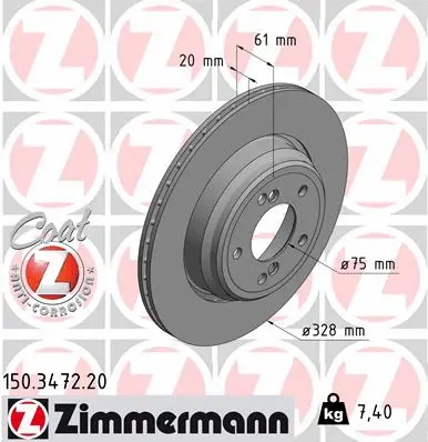 Brake Disc (150.3472.20)
