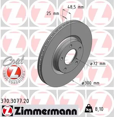 Brake Disc (370.3077.20)