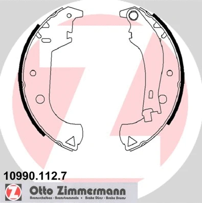 Brake Shoe Set (10990.112.7)