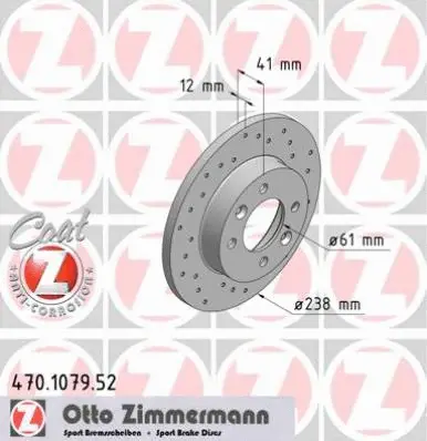 Brake Disc (470.1079.52)