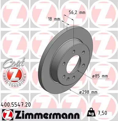 Brake Disc (400.5547.20)