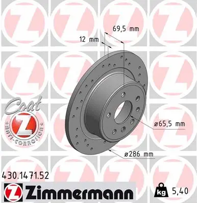 Brake Disc (430.1471.52)