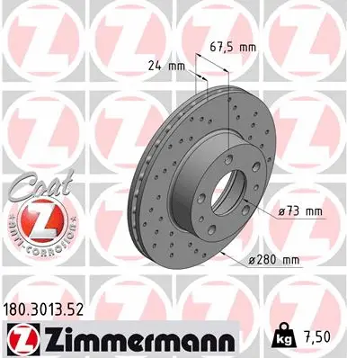Brake Disc (180.3013.52)