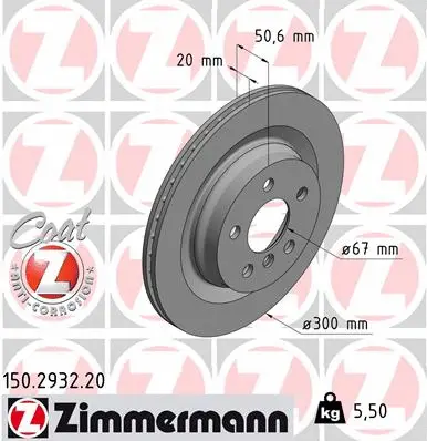 Brake Disc (150.2932.20)