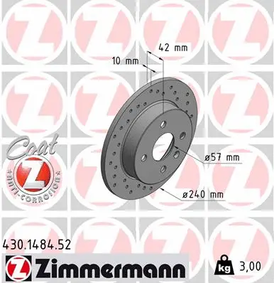 Brake Disc (430.1484.52)
