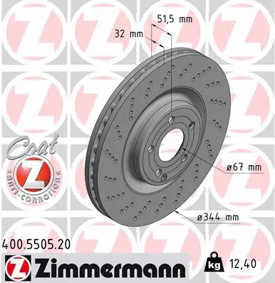 Brake Disc (400.5505.20)